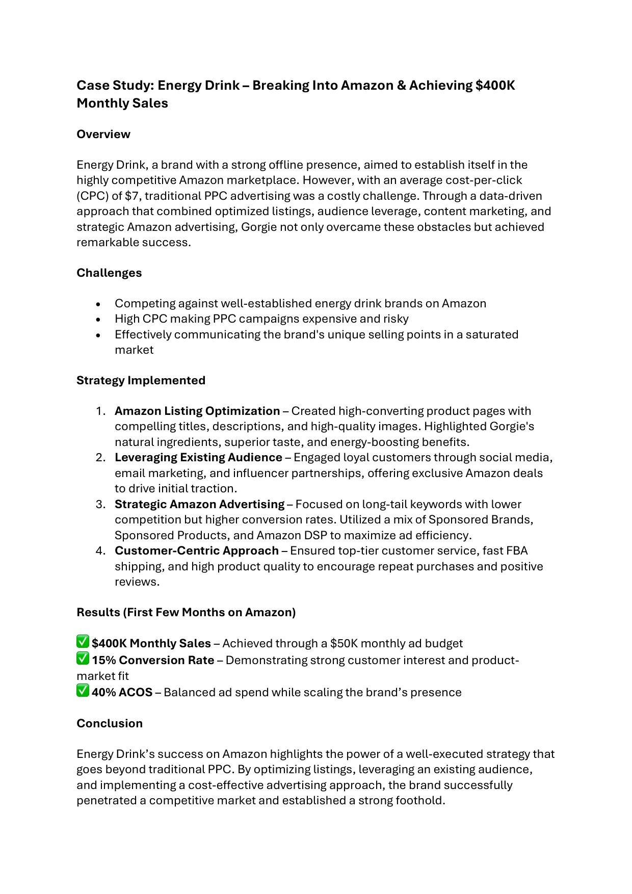 Energy Drink Brand Page 1